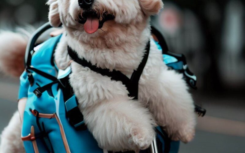 Plecak dla psa na rower - Wygodne rozwiązanie dla Twojego pupila